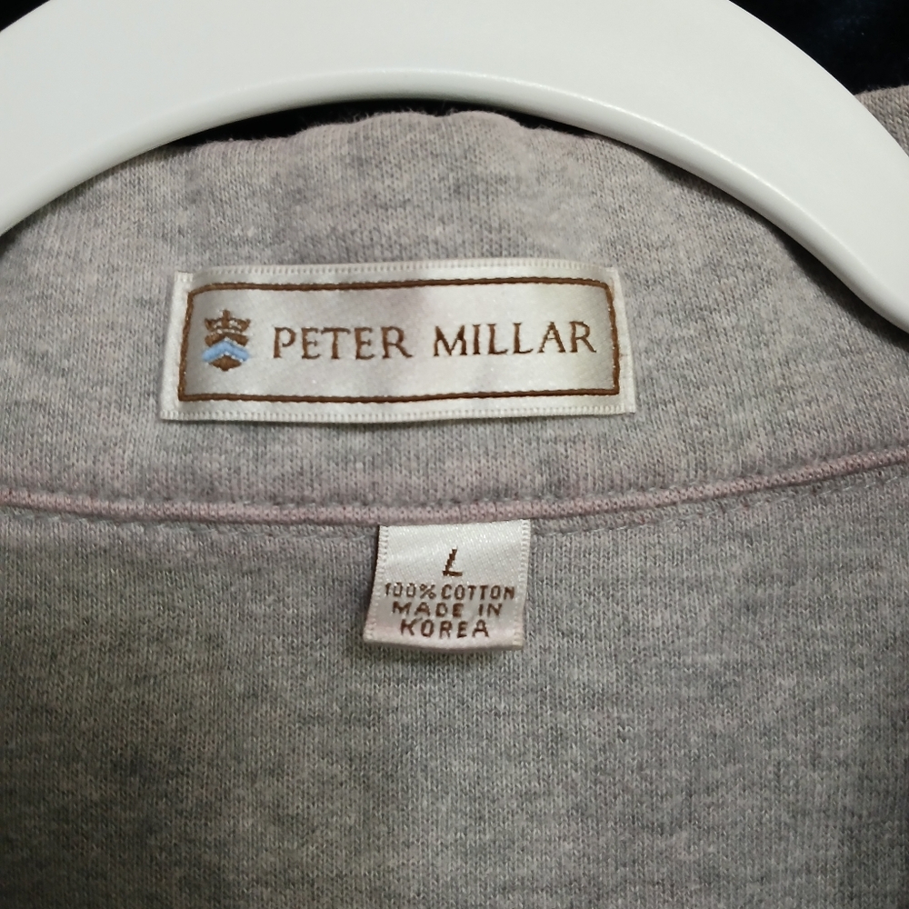 Peter Millar Gray Cotton Sweater - image 3